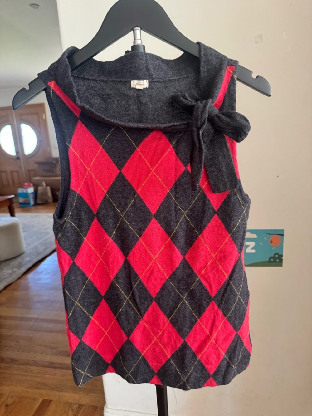 J. Crew Charcoal Gray Knit Sweater Vest